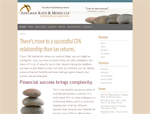 Tablet Screenshot of akmcpa.com